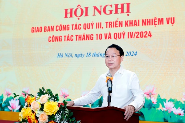 Bộ TN&MT tổ chức Hội nghị triển khai nhiệm vụ công tác Quý IV/2024