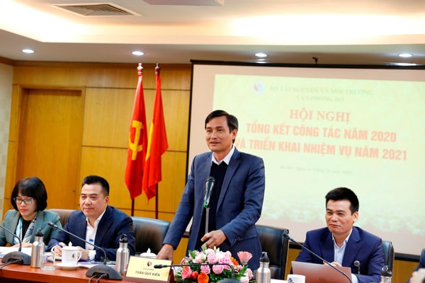 Văn phòng Bộ TN&MT triển khai nhiệm vụ năm 2021 