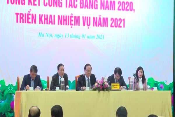 Đảng bộ Bộ TN&MT năm 2021: Đoàn kết, kỷ cương, đổi mới, sáng tạo, khát vọng và phát triển
