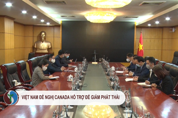 Việt Nam đề nghị Canada hỗ trợ để giảm phát thải