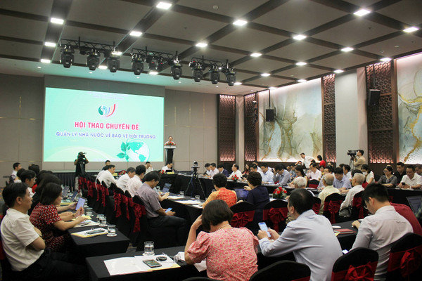 Hội nghị chuyên đề về công tác quản lý nhà nước về bảo vệ môi trường