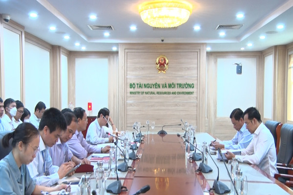 Bộ TN&MT làm việc với UBND tỉnh Kiên Giang 