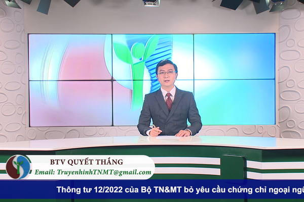 Bản tin truyền hình Tài nguyên và Môi trường số 48/2022 (số 268)
