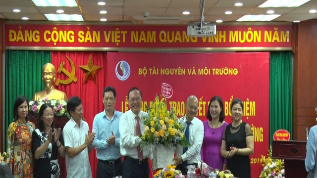 Thứ trưởng Lê Công Thành thăm, chúc mừng các cơ quan báo chí, truyền thông ngành TN&MT