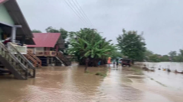 Đắk Lắk: Bão số 6 gây mưa lớn ngập lụt nhiều địa phương