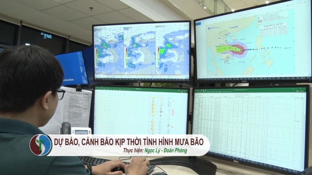 Dự báo, cảnh báo kịp thời tình hình mưa bão