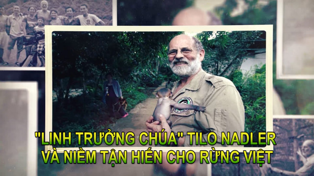 "Linh trưởng chúa" Tilo Nadler và niềm tận hiến cho rừng Việt