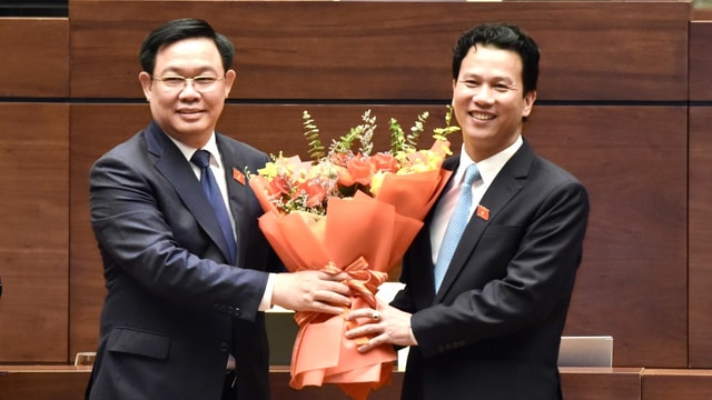 Quốc hội phê chuẩn bổ nhiệm Bí thư Tỉnh ủy Hà Giang Đặng Quốc Khánh giữ chức Bộ trưởng Bộ TN&MT