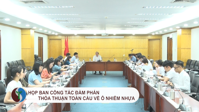 Họp ban công tác thỏa thuận toàn cầu về ô nhiễm Nhựa