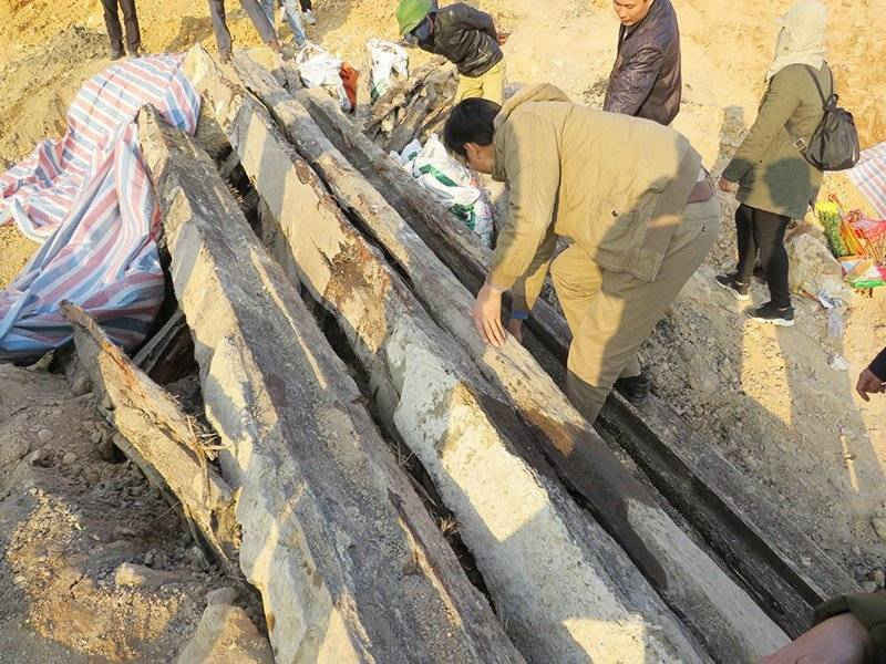 Quảng Ninh: Phát lộ mộ cổ thời Trần tại xã An Sinh TX Đông Triều
