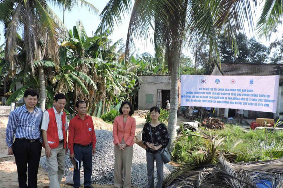 Khởi công xây 80 ngôi nhà an toàn chống bão lũ tại tỉnh Quảng Nam