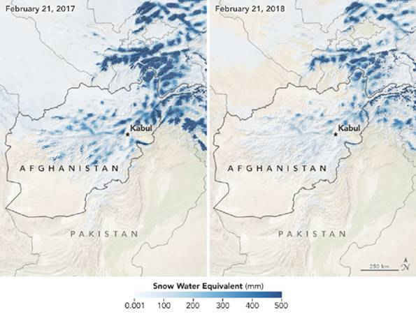 Tuyết rơi ít nhất trong nhiều năm, Afghanistan đối mặt với hạn hán