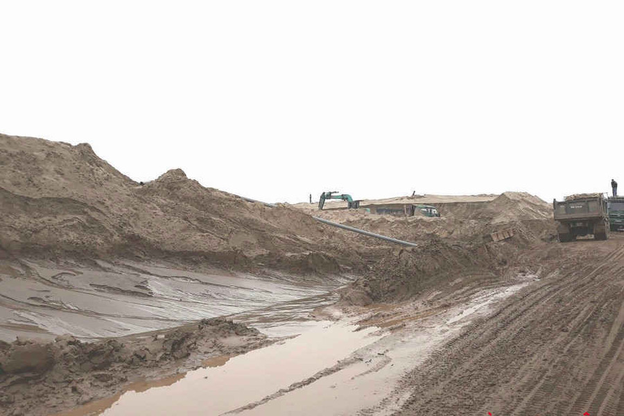 Hà Nội siết chặt hoạt động khai thác khoáng sản, các bến bãi ven sông