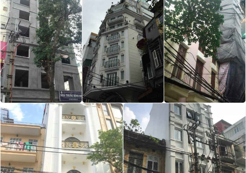 Hoàn Kiếm - Hà Nội: Hàng loạt công trình vi phạm trật tự xây dựng “băm nát” cảnh quan phố Cổ