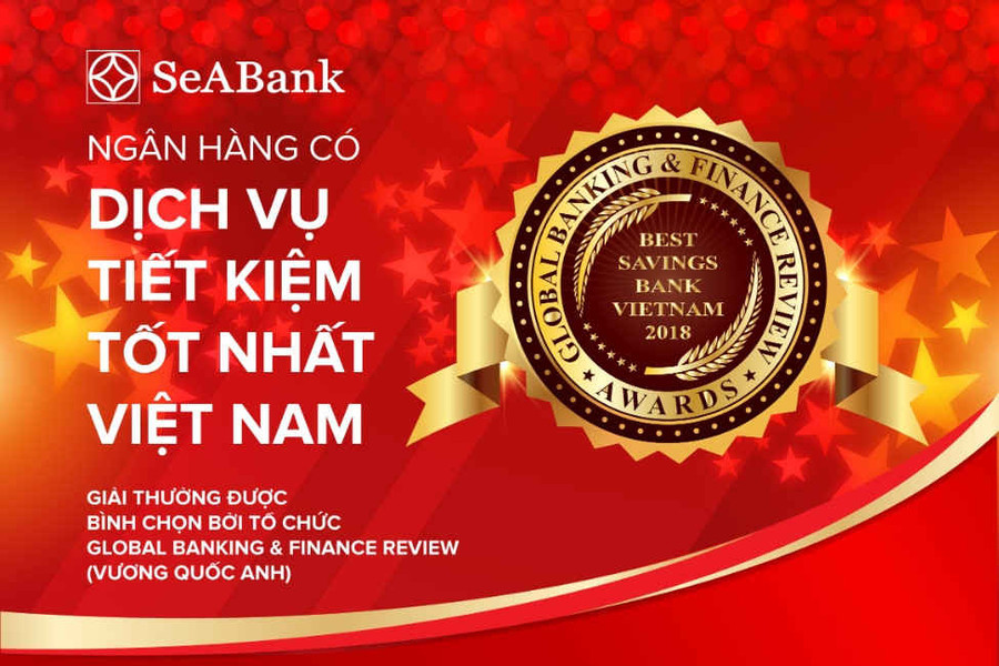 Seabank lần thứ 8 nhận giải thưởng quốc tế của Global banking & Finance review