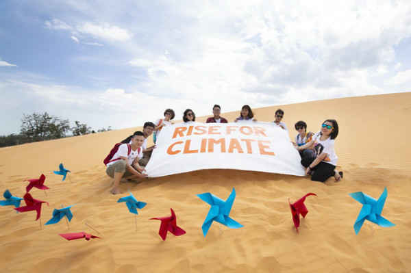 Nghệ sĩ Việt cùng “Đứng lên vì khí hậu”