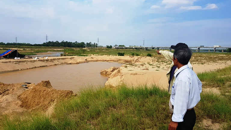 Quảng Nam yêu cầu báo cáo vụ DN “núp bóng” cải tạo dự án để lấy trộm cát