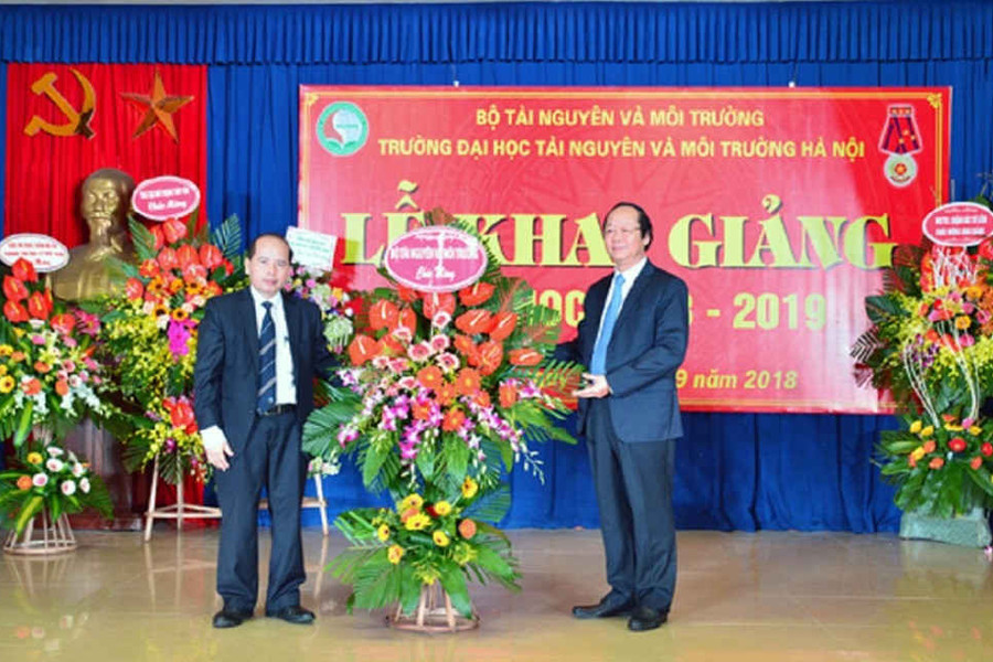 Trường Đại học TN&MT Hà Nội khai giảng năm học 2018-2019