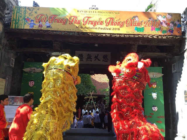 Hà Nội: Khai mạc lễ hội Tết trung thu Phố cổ 2018