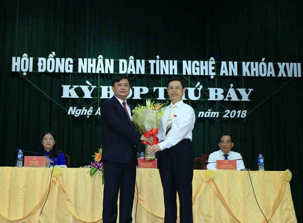 Nghệ An có tân Chủ tịch UBND tỉnh