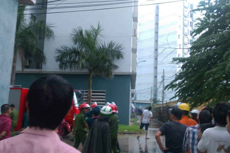 Đà Nẵng: Dân hoảng loạn khi nghe tiếng nổ lớn trong chung cư