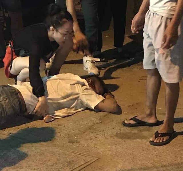 Hà Nội: Nghi án tài xế taxi bị bắn vào bụng, chèn xe qua người