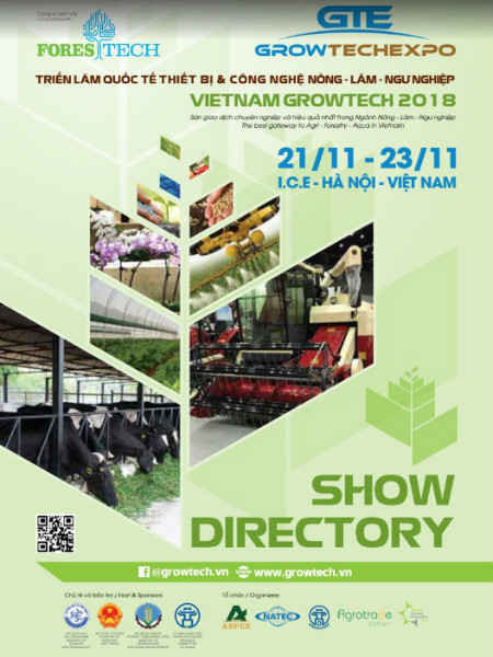 Vietnam Growtech 2018 – Triển lãm công nghệ về nông nghiệp lớn nhất Việt Nam