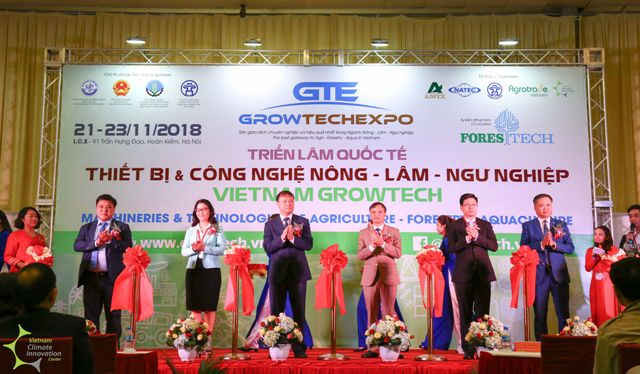Khai mac Triển lãm Thiết bị và Công nghệ Nông Lâm Ngư nghiệp – VIETNAM GROWTECH 2018