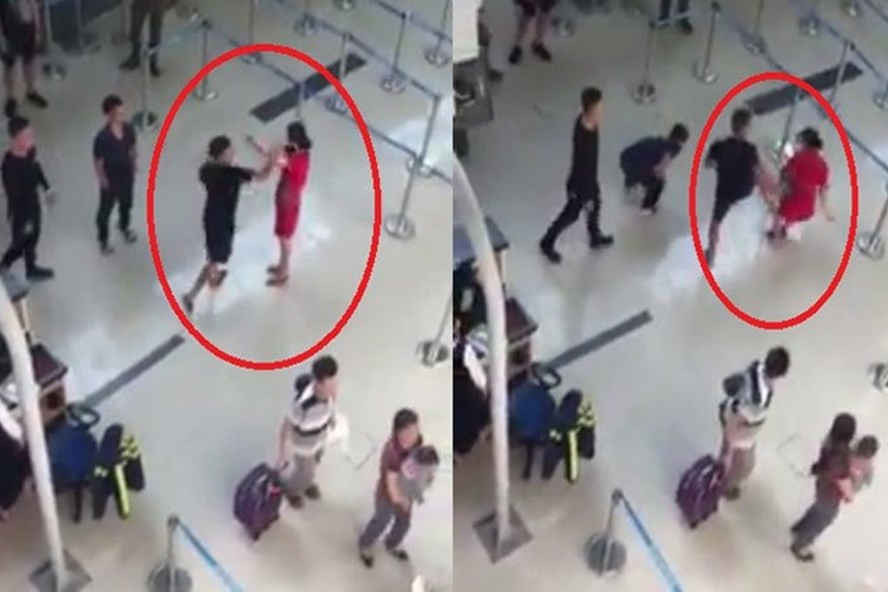 Hành hung nữ nhân viên sân bay, 3 đối tượng bị khởi tố tội gây rối