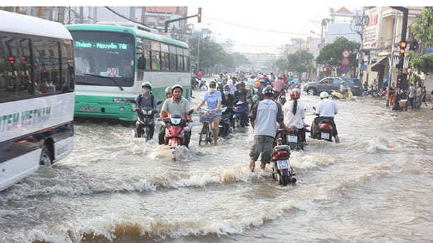 Chủ động ứng phó triều cường trên sông Sài Gòn