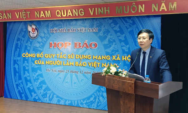 Công bố quy tắc sử dụng Mạng xã hội của người làm báo Việt Nam