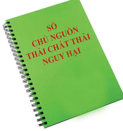 Thủ tục cấp lại sổ đăng ký nguồn thải chất thải nguy hại