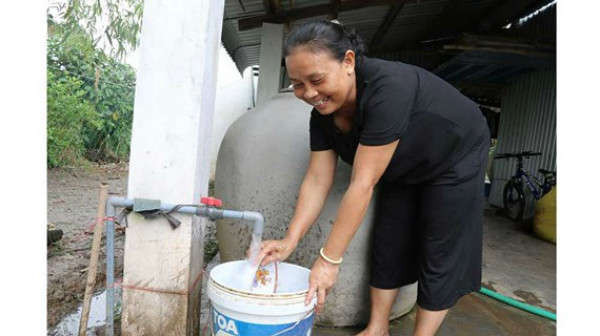 Công trình thanh niên mang nước sạch về vùng sâu Kiên Giang