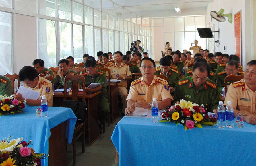 Quảng Nam: Ra quân đảm bảo an toàn giao thông dịp Tết Nguyên đán Kỷ Hợi