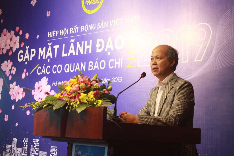 Hiệp hội Bất động sản Việt Nam gặp mặt lãnh đạo cơ quan thông tấn báo chí