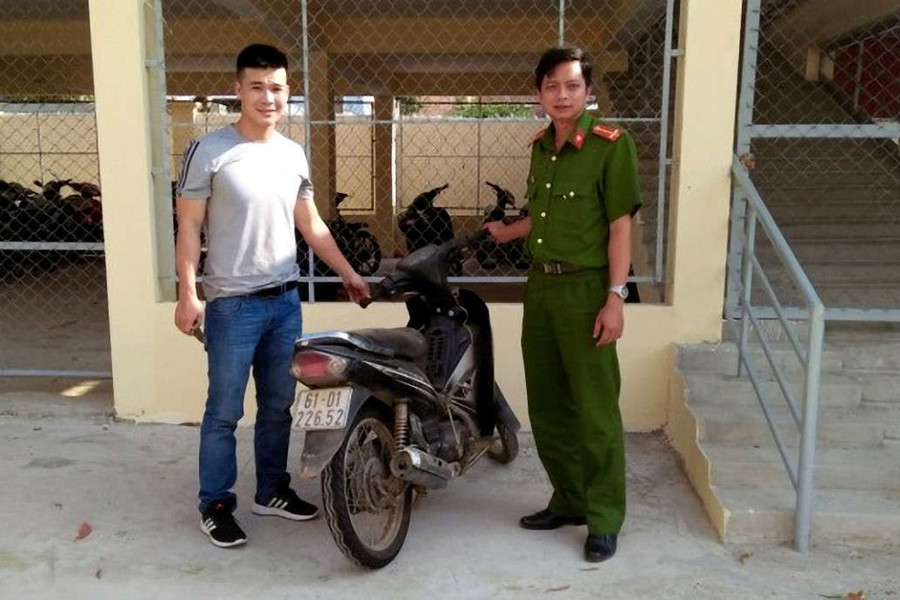 Xe máy bị trộm ở Đắk Lắk được phát hiện tại Gia Lai sau hai năm