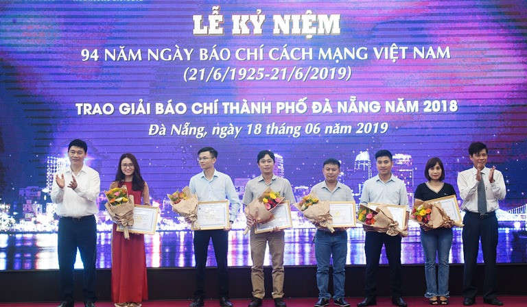 Báo Tài nguyên & Môi trường đạt giải Báo chí TP. Đà Nẵng năm 2018