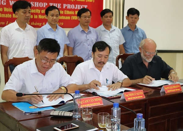 Khởi động Dự án ứng phó với biến đổi khí hậu Tây Bắc Việt Nam (VOF)