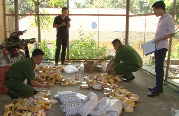 Lạng Sơn: Bắt giữ hàng nghìn lọ thuốc bảo vệ thực vật không được phép sử dụng ở Việt Nam