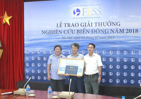 Báo TN&MT đoạt Giải Báo chí đặc biệt xuất sắc về  Biển Đông năm 2018