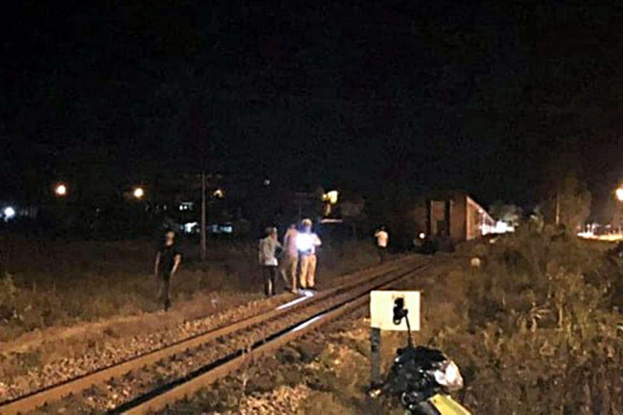 Quảng Nam: 1 thanh niên bị tàu hỏa tông tử vong trong đêm