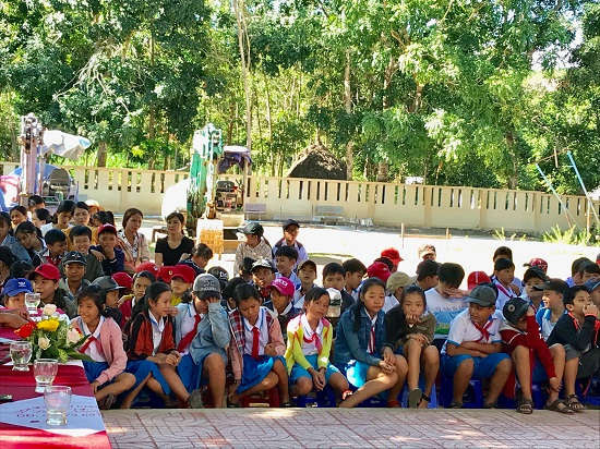 Quảng Ngãi: Tổ chức lễ khởi công xây dựng bể bơi cho trẻ em nghèo