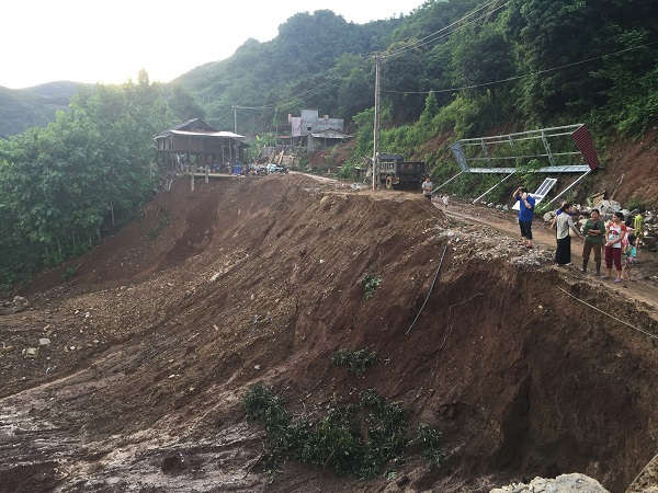 Sơn La: Cảnh báo nguy cơ sạt lở đất tại 4 huyện