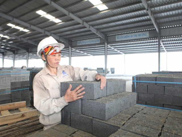 Nhiều giải pháp phát triển vật liệu xây dựng xanh trong sản xuất vật liệu xây dựng ở Việt Nam