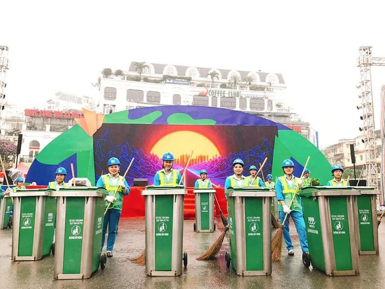 Hà Nội: Phát động phong trào thi đua làm sạch thành phố