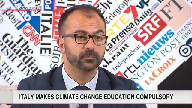 Italy đưa biến đổi khí hậu vào chương trình học bắt buộc