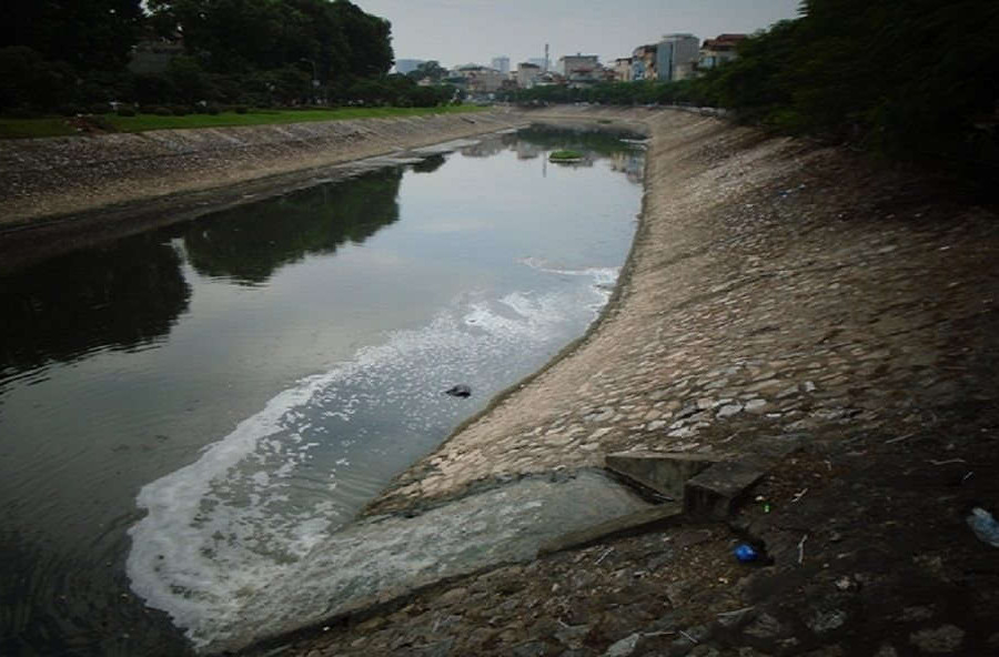 Bổ cập nước giải pháp hồi sinh môi trường sông hồ Hà Nội