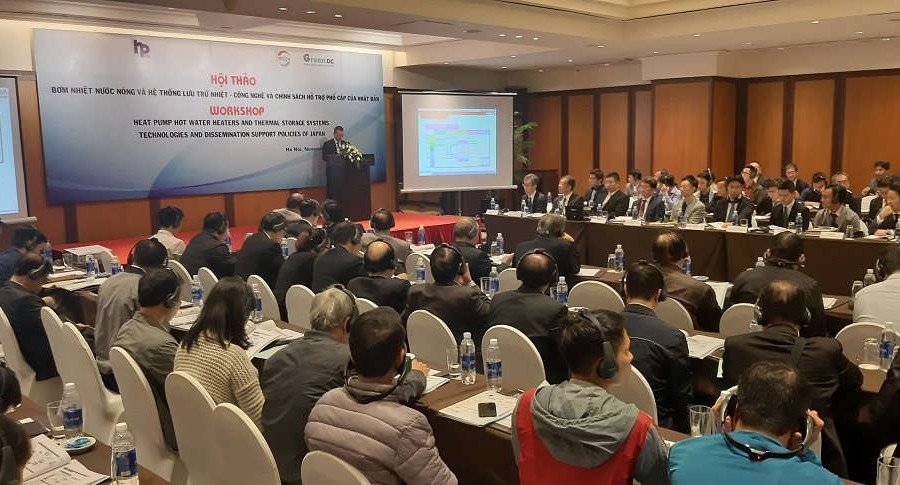 Nhật Bản thúc đẩy công nghệ bơm nhiệt, hệ thống lưu trữ nhiệt ở Việt Nam