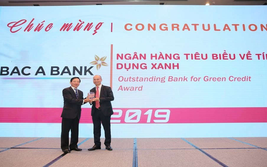Bắc Á Bank chính thức được vinh danh "Ngân hàng tiêu biểu về tín dụng xanh" 