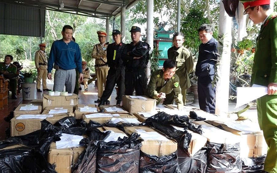 Quảng Bình: Bắt 2 đối tượng tàng trữ hơn 900 kg pháo